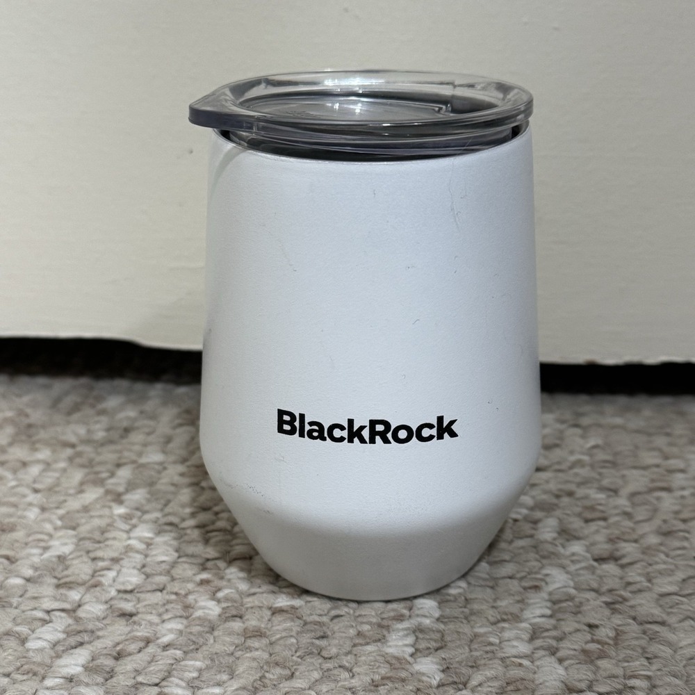 Blackrock Wall Street Investments MiiR 10oz Wine Tumbler Stainless Steel Bottle